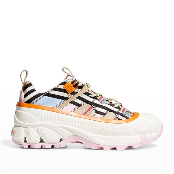 Burberry Arthur Check Runway Sneakers 9.5 - Picture 1 of 7